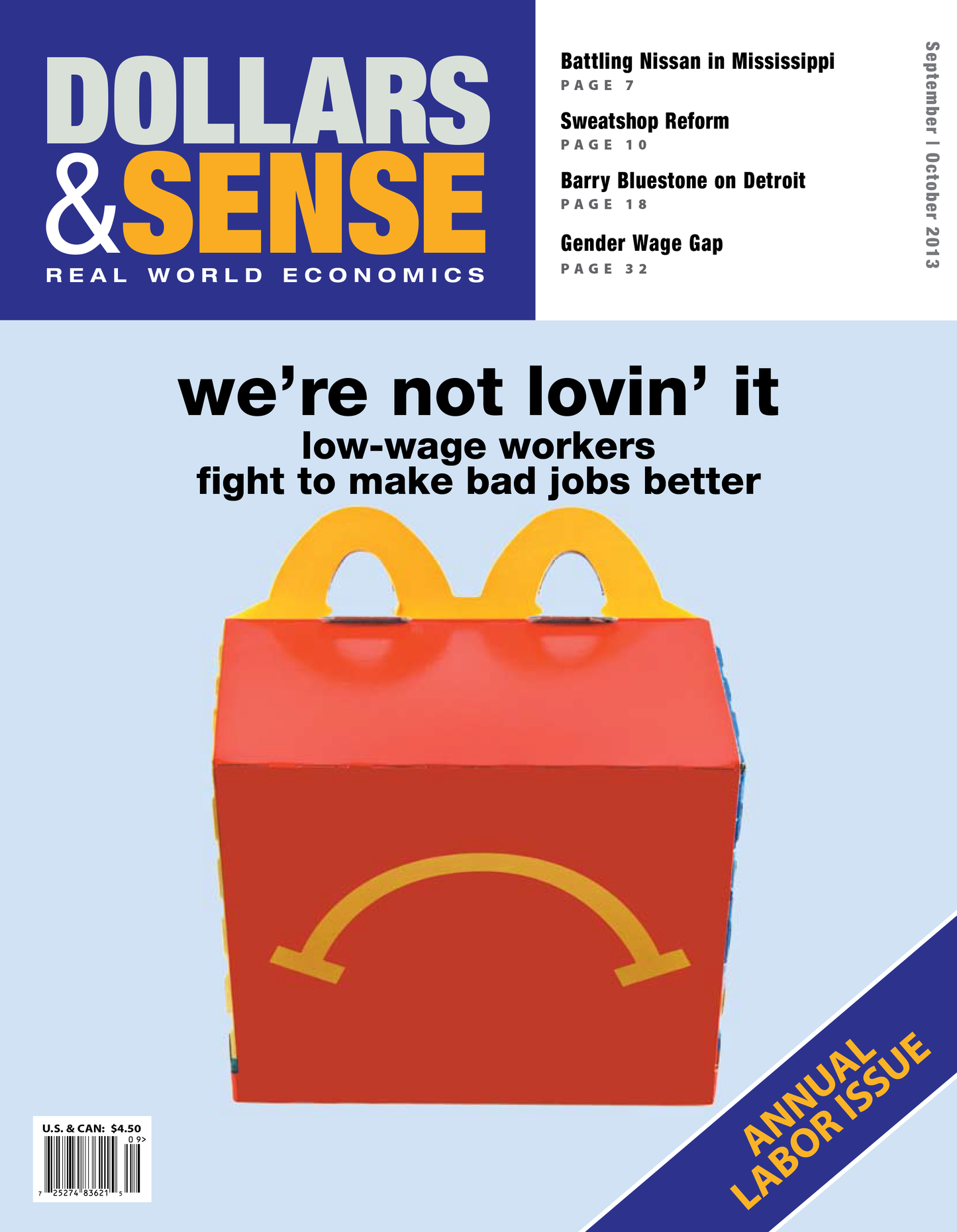 Dollars & Sense Issue 308 (September/October 2013)