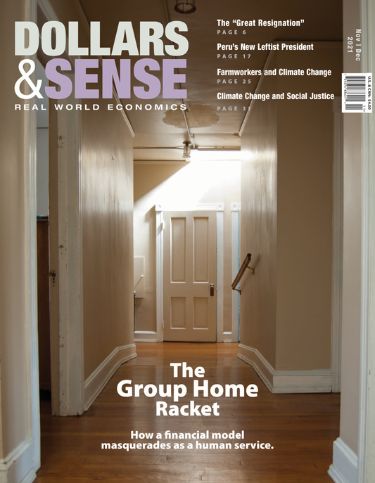 Dollars & Sense Issue 357 (November/December 2021)