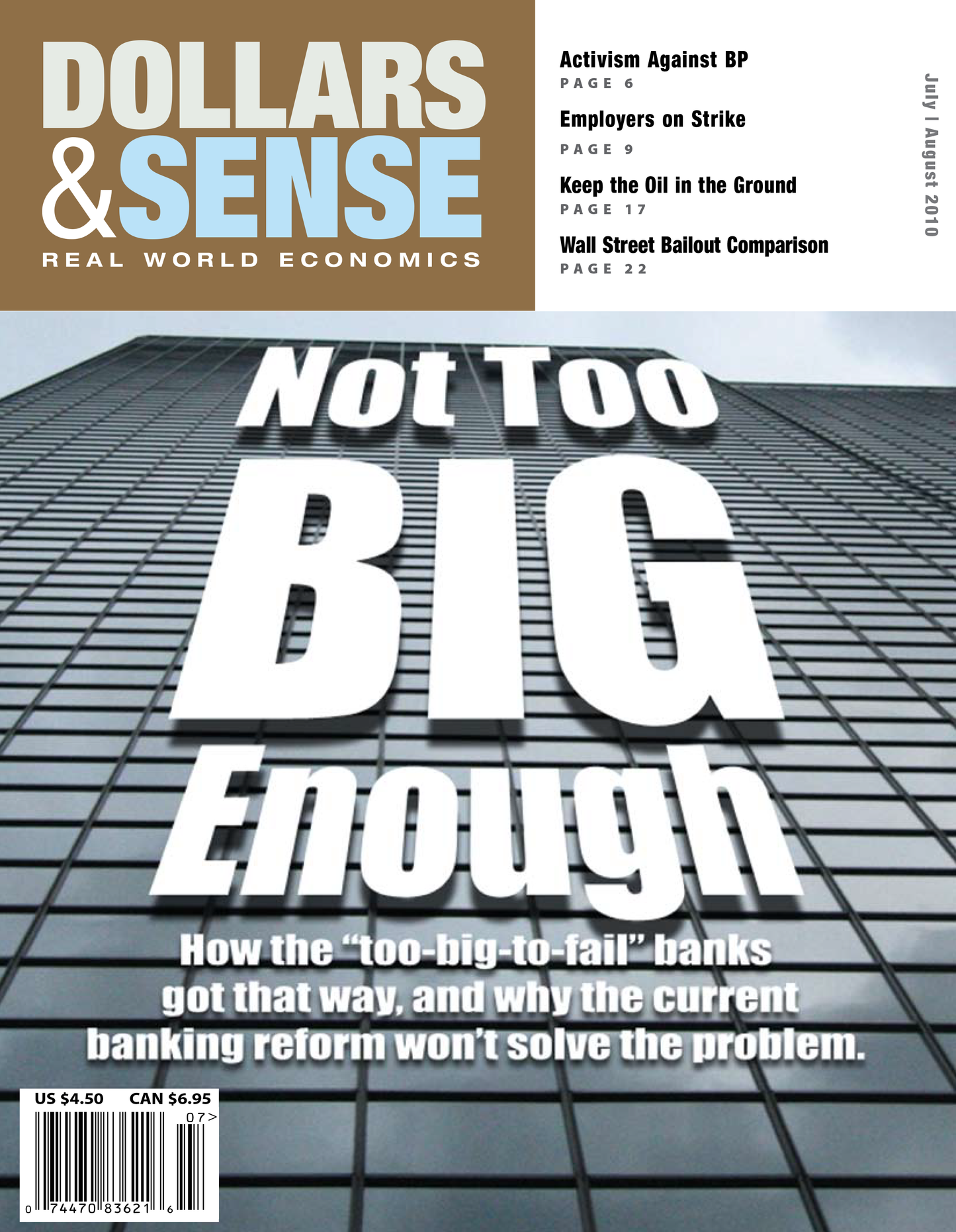 Dollars & Sense Issue 289 (July/August 2010)