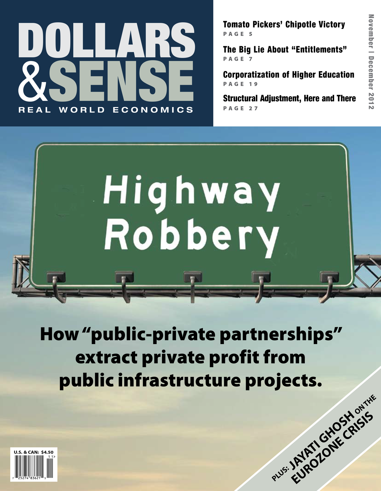 Dollars & Sense Issue 303 (November/December 2012)