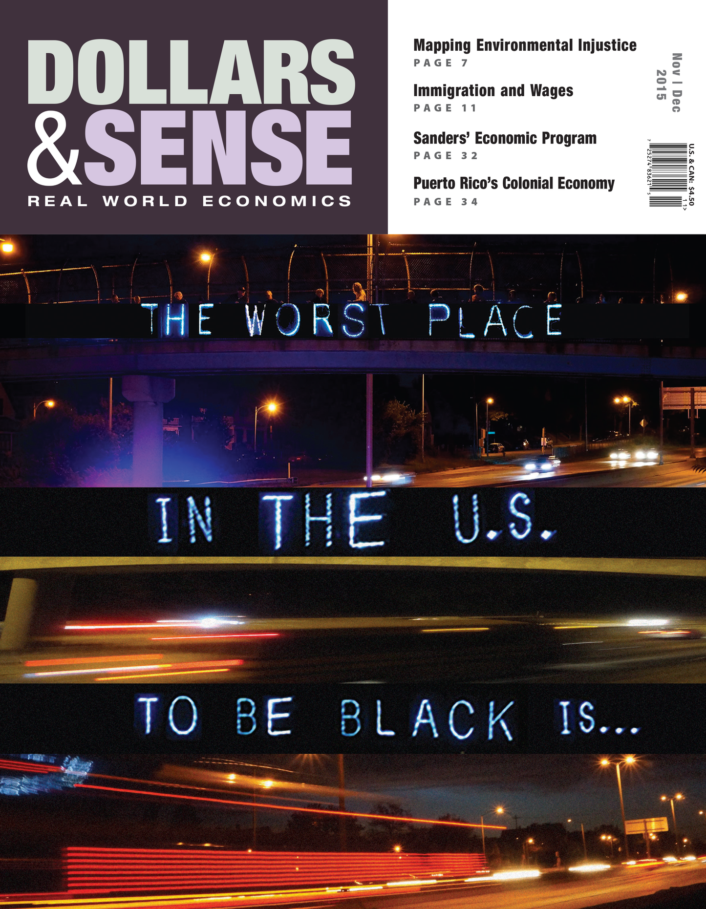 Dollars & Sense Issue 321 (November/December 2015)